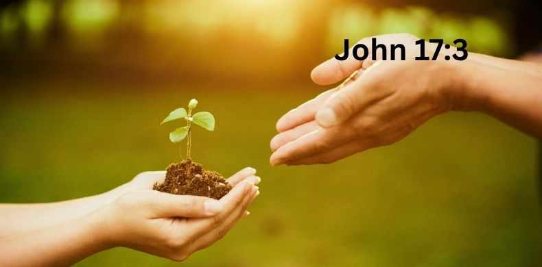 This is eternal life - knowing the father and Jesus Christ whom he sent